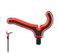 Fishing Rod Rest Head - Rod Piston Support Holder, Carp Coarse Fishing Accessories | Durable Grip Tool Ensures Fishing Rods Stay Stable During Bait Casting, Compatible with the 3/8-G
