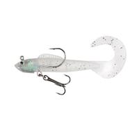 Fishing Rod Set Soft Plastic Lifelike Kit Rigged Fishing For Freshwater & Saltwater Tail Swim For Trout Men (D, One Size)