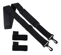 Fishing Rod Shoulder Strap Rod Belt with Load Sharing Foldable Black