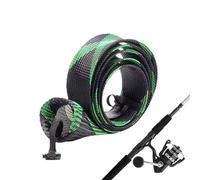 Fishing Rod Sleeve, Mesh Trolling Sock, Sturdy Angling Protector, Strong Edge Guard Cover, Portable Storage Accessory, Perfect for Anglers Fishermen Tournament Guides Saltwater Freshwater