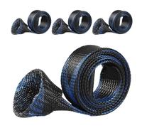 Fishing Rod Sleeve | Portable Woven Rod Covers Sleeve | Waterproof Protector Heavy-Duty Tools for Surf Beach Deck Lake Kayak Shore Garage Travel Boat River Pier