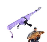 Fishing Rod & Spinning Set - Fishing Rod, Light Weight Set for Fishing Reels | Portable Fishing Rod, Anti-Rust Reel, Fishing Accessories Complete Set for Anglers, Ready for Fishing