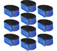 Fishing Rod Straps - 10x Stretchy Wrap Holder, Elastic Cable Organizer, Casting Fly Rod Storage Solution, Secure Fastening Fly Casting Rods | Gear Transport for Garage Workshop Travel Adventure Marine