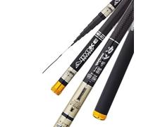 Fishing Rod Super Light Hard Carbon Fiber Hand Fishing Pole Telescopic Fishing Rods 3.6M 4.5M 5.4M 6.3M 7.2M Stream Rod Feeder Spinning Rod(3.6 m)
