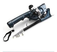 Fishing Rod, Telescopic & Collapsible Fishing Rod and Reel Combo, Foldable Stainless Steel Fishing Rod for Fishermen Kids Adults Travel Saltwater Freshwater