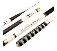 Fishing Rod Telescopic Fishing Rod 3.6m-7.2m Carbon Fiber Ultra-light Super Hard Casting Rod Hand Pole For Carp Fishing Spinning Rod(4.5 m)