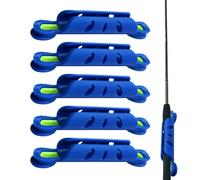 Fishing Rod Winding Plate - 5 Pieces | Fishings Rods Winder | Spool Holder & Management Tool | Line Clip For Fising Rods | Accessories Fosr Beginners | Multicolor, 12.5c