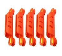 Fishing Rod Winding Plate - 5 Pieces | Fishings Rods Winder | Spool Holder & Management Tool | Line Clip For Fising Rods | Accessories Fosr Beginners | Multicolor, 12.5c