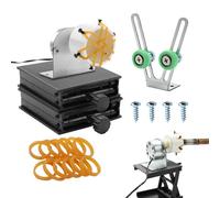 Fishing Rod Wrapping Machine - Fishing Pole Repair Kit, Efficient Rod Building Kit | Professional Safety Fishing Rod Winding Machine, Fishing Rod Winding Machine for Epoxy Drying Poles
