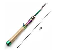Fishing Rods Carbon Ultra Light UI Power Telescopic Fishing Rod Casting Spinning Pocket Rod Test 1-5g Stream Small Fish Pole(Spinning Rod,198cm)