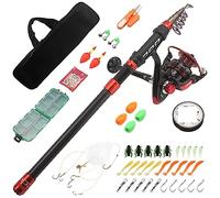Fishing Rods Fishing Gear Set Fishing Rod Carbon Fishing Rod Spinning Wheel Combination Ultra-short Sea Rod(2.4)