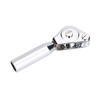 Fishing Roller Rod Tip Guide,Stainless Steel Heavy Duty Double Roller Rod Tip Guide,Sea Boat Fishing Trolling Tackle Accessory for Kinds of Fishing Rod (7#)