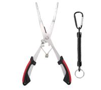 Fishing Scissors, Ergonomic Non-Slip Stainless Steel Scissors - Saltwater Resistant Fishing Tools | for Pond Lake Pool Ice Lure Fishing Gut Stall