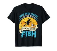 Fishing Shirt Let this Witch Show you how to Fish Women T-Shirt