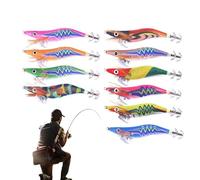 Fishing Shrimp Bait, Bright Shrimp Lure,Bright Shrimp Luros - Lightweight Pre-Rigged Fishing Jigs for Freshwater Saltwater