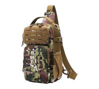 Fishing Sling Bag - Water Bottle Holder and Equipment Storage Space - Tackle Bag - For Men Travel, Camping, Hiking, Outdoors, Gym, Sports, Adventures, colorful 2, 説明を参照してください