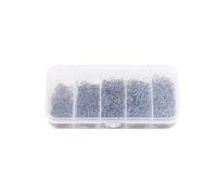 Fishing Snap Swivels Set 450Pcs Durable Stainless Steel Lure Snaps for Freshwater and Saltwater Fishing (450pcs Snaps Boxed)