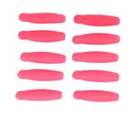 Fishing Soft Bait Artificial Bee Pupa Potato Lure PVC Elastic Bite Resistant Realistic Shape Long Cast Add Salt Lures for Ocean Boat Fishing Lake River 10Pcs 6cm 8g (Pink)
