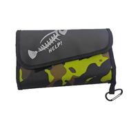 Fishing Soft Lures Storage Bag Fishing Bait Binder Fishing Leader Tackle Wallet Bag and Carabiner Fishing Bait Carry Bag