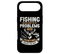 Fishing Solves Most Of My Problems Deer Hunting Solves The Case for iPhone Air