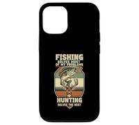 Fishing Solves Most of My Problems Hunting Solves The Rest Case for iPhone 12/12 Pro