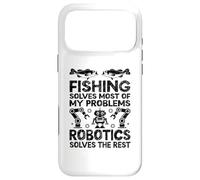 Fishing Solves Most Of My Problems Robotics Solves The Rest Case for iPhone 17 Pro Max