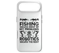 Fishing Solves Most Of My Problems Robotics Solves The Rest Case for iPhone Air