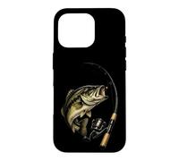Fishing Species Grid Bass Catfish Trout Crappie Case for iPhone 16 Pro