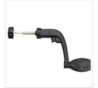 Fishing Spinning Reel Handle Grip Replacement, Plastic Fishing Reel Power Handle Crank Arm Spinning Reel Folding Rotary Knob Repair Parts Black 1 Pcs