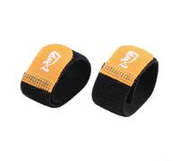 Fishing Spool Belt 2pcs Adjustable Nylon Wire Clamp for Reel Keeper Accessories Safe Transport Band Anti Wear Gear 19x2cm(black Medium)