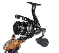 Fishing Spool Fishing Reel - Metal Ice Fishing Spool, Portable Gear Ratio 5.2:1 Baitcasting Tool for River Pond, Professional Fishing Tackle