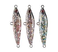 Fishing Spoon, 3 Pieces Glitter Fish Blinker Bait, Trout Bait, for Freshwater, Saltwater, Rivers, Lakes, Coastal