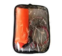 Fishing Stringer Live Fish Stainless Steel Live Fish Wire Rope Lock with Fishing Holder Buckle