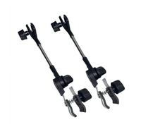 Fishing Sunshade Umbrella Holder, Secure Grip for Camping Chairs - Scratch-Free Mount for Round/Square Tubes, 180° Adjustable Umbrella Holder, 30CM (2 Pcs)
