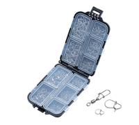 Fishing Swivel Buttons, Snaps & Fishing Clips - Quick Change Fishing Snaps | Fishing Snap Swivel with Saltwater Connector, High Strength Snap Swivel