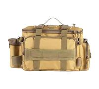 Fishing Tackle Bag - Attack on Storage , Shoulder - Outdoor Shoulder Strap | Sling Storage Fishing Tackle Tote, Lures Bag with Multiple Layers for Hooks, Beads, Poles, Weights