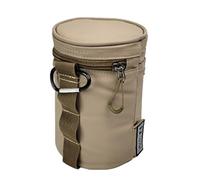 Fishing Tackle Bag - Durable Waterproof Material Storage with Multiple Compartments Adjustable Shoulder Strap Lightweight Portable Design | Convenient Freshwater Ice Fishing Bait Organizer, khaki