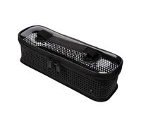 Fishing Tackle Bag, Mesh Portable Handle Design Fishing Bag, Large Capacity Fish Equipment for Trolling, Jigging, Catfish, Crappie, Walleye, Saltwater, 28.0x9.0x8.0cm