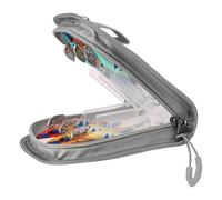 Fishing Tackle Bag, Protective Saltwater Hook Cover, 5.91x5.04x1.5 Inches Spacious Design & Compact Storage, Transparent Waterproof Organizer Pouch for Kayaking Gear, Beginner Anglers, Husband, Boat