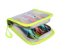 Fishing Tackle Bag - Small Tackle Bag Double Layer | Portable Gear Storage for Kayak | Protective Saltwater Hook Cover for Prince Fishermen, green, Please refer to the description, Please refer to