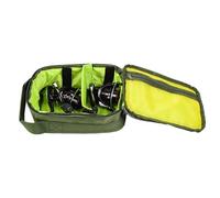 Fishing Tackle Bag, Waterproof Reel Carry Bag, Fishing Gear Case, Oxford Cloth Tackle Bag, Multiple Compartments Bag, Zippered Fishing Bag, Fishing Gear Organizer, Waterproof Fishing Bag, Tackle