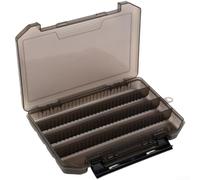 Fishing Tackle Box For Lure Management With Single-Sided Access And 4-Grid Interior Layout For Hooks Flies Spinners VIBs(H1014B)