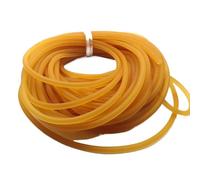 Fishing Tackle Cord Elastic Fishing Binding Rope Stretch Scale 1: 4.5, High Strength Rubber Line for, Bait Wrap 1pc(Yellow)