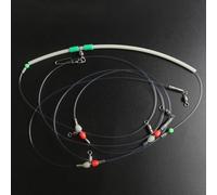 Fishing Tackle Line Group with Glow-in-the-Dark Main Line for Offshore and Coastal Sea Angling Applications (F)