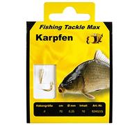 Fishing Tackle Max FTM 8240430 Carp Hooks Size 4 0.30 mm 70 cm
