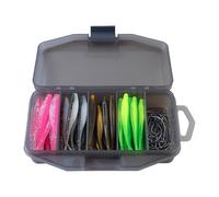 Fishing Tackle Set - Bass Bait Box, Compact Fishing Equipment with Multi Bait Set Function | Practical Portable Set for Trout Bass Anglers and Outdoor Recreational Fishing Activities