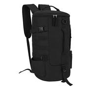 Fishing Tackle Storage Bags | Large Capacity Fishing Storage Boxes: Waterproof Fishing Gear Bag with Tackle Trays, Outdoor Backpack for Camping, Black, Consulte la descripción, See description