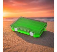 Fishing Tackle Storage Box Designed for Small Items Including Screws Nuts Beads and Other Craft Supplies (Black)