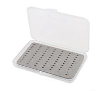 Fishing Tackle Storage Made Easy 2pcs Waterproof Fly Fishing Boxes for Hooks (Triangle foam wool)