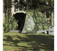 Fishing Tent, 2 Person Camouflage Pattern, Waterproof Camping Tent with UV Protection, Lightweight Pop-Up Tent for Outdoor, Fishing and Travel, Includes Carry Bag